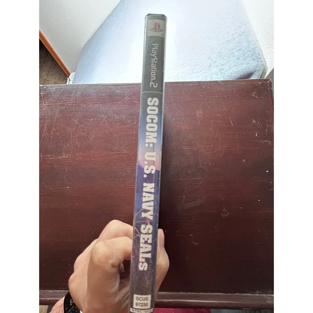 SOCOM US Navy Seals Sony PlayStation 2 PS2 Game with manual-Tested